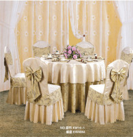 BỘ KHĂN BÀN, ÁO GHẾ, VÁY GHẾ, NƠ GHẾ SANG TRỌNG DÀNH CHO NHÀ HÀNG KHÁCH SẠN KW14-1