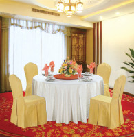 BỘ KHĂN BÀN, ÁO GHẾ, VÁY GHẾ, NƠ GHẾ SANG TRỌNG DÀNH CHO NHÀ HÀNG KHÁCH SẠN KW015