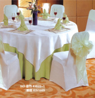 BỘ KHĂN BÀN, ÁO GHẾ, VÁY GHẾ, NƠ GHẾ SANG TRỌNG DÀNH CHO NHÀ HÀNG KHÁCH SẠN KW22-1