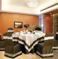 BỘ KHĂN BÀN, ÁO GHẾ, VÁY GHẾ, NƠ GHẾ SANG TRỌNG DÀNH CHO NHÀ HÀNG KHÁCH SẠN KW26-1