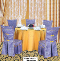 BỘ KHĂN BÀN, ÁO GHẾ, VÁY GHẾ, NƠ GHẾ SANG TRỌNG DÀNH CHO NHÀ HÀNG KHÁCH SẠN KW27-1