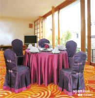 BỘ KHĂN BÀN, ÁO GHẾ, VÁY GHẾ, NƠ GHẾ SANG TRỌNG DÀNH CHO NHÀ HÀNG KHÁCH SẠN KW30-1