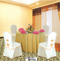 BỘ KHĂN BÀN, ÁO GHẾ, VÁY GHẾ, NƠ GHẾ SANG TRỌNG DÀNH CHO NHÀ HÀNG KHÁCH SẠN KW31-1