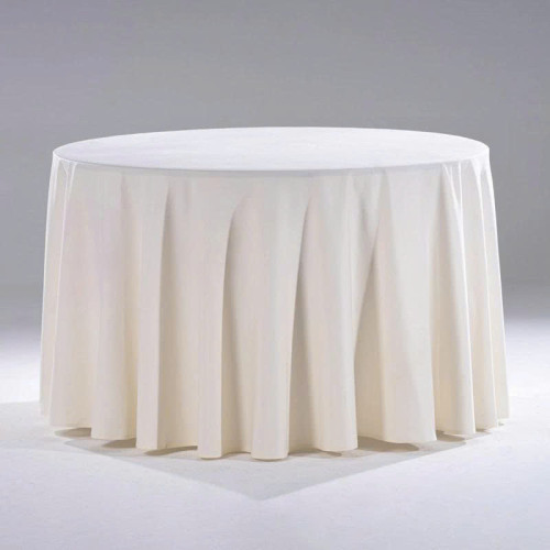 KHĂN TRẢI BÀN MÀU TRẮNG HỌA TIẾT GIỌT MƯA SANG TRỌNG, PHÙ HỢP CHO MỌI SỰ KIỆN.